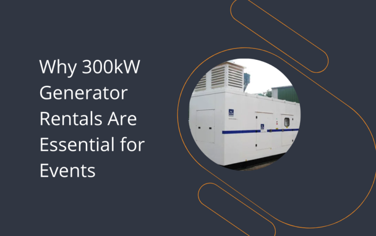 300kw generator rental