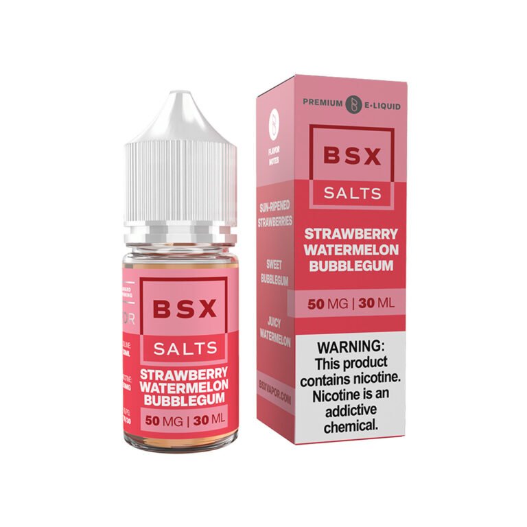 Glas BSX Strawberry Watermelon Bubblegum Salts 30ml E-Juice