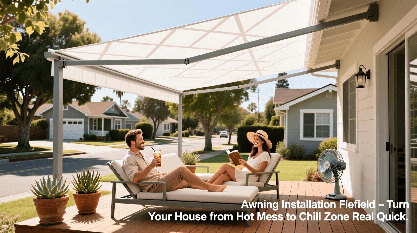 Awning Installation Fairfield: Turn Your House from Hot Mess to Chill Zone Real Quick