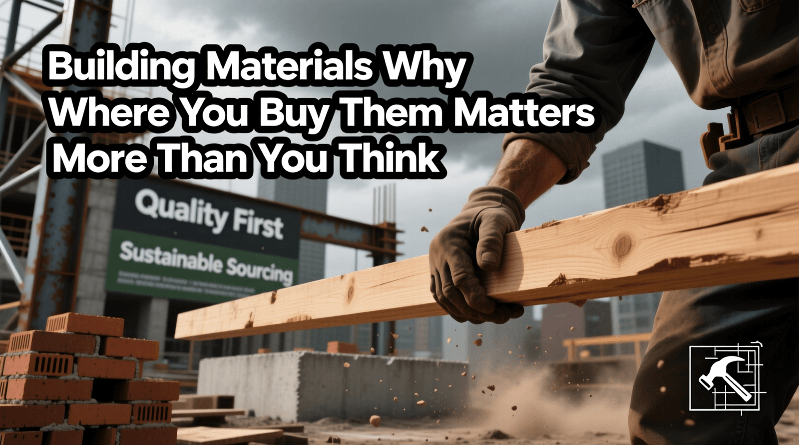 Building Materials: Why Where You Buy Them Matters More Than You Think