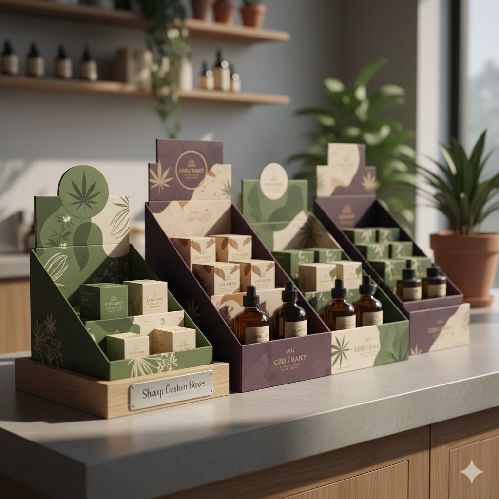 Custom CBD Display Boxes