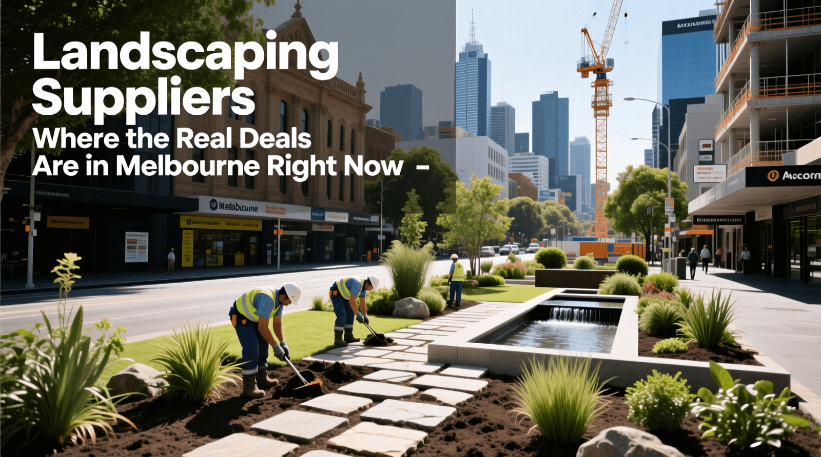 Landscaping Suppliers: Where the Real Deals Are in Melbourne Right Now