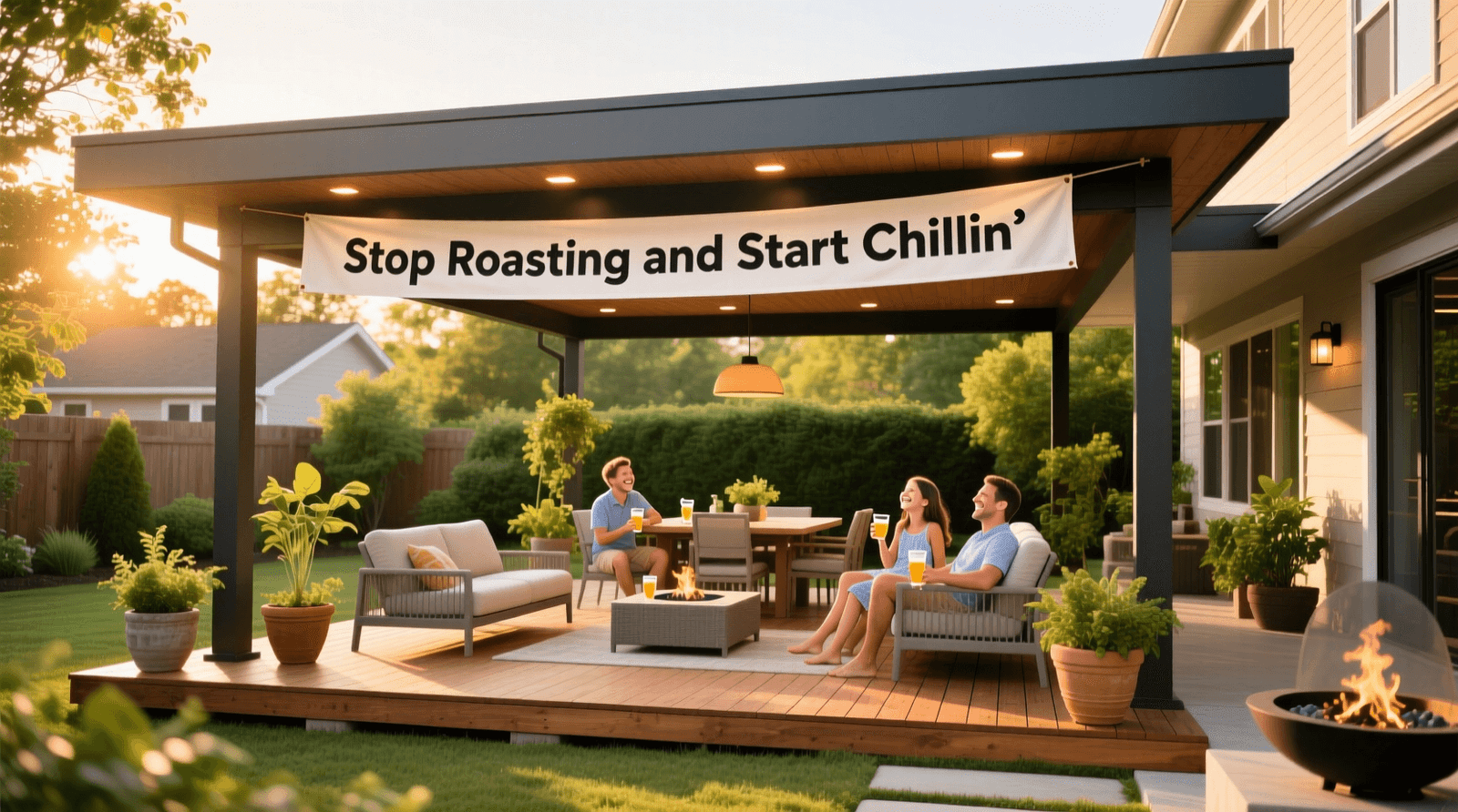Patio Cover Installation Fairfield: Stop Roasting and Start Chillin’ in Your Own Backyard