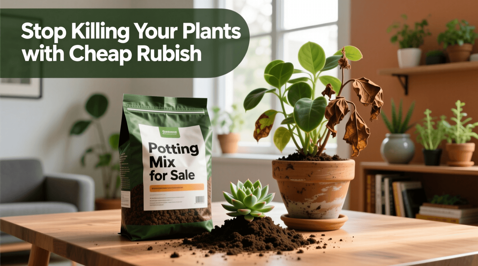 Potting Mix for Sale: Stop Killing Your Plants with Cheap Rubbish