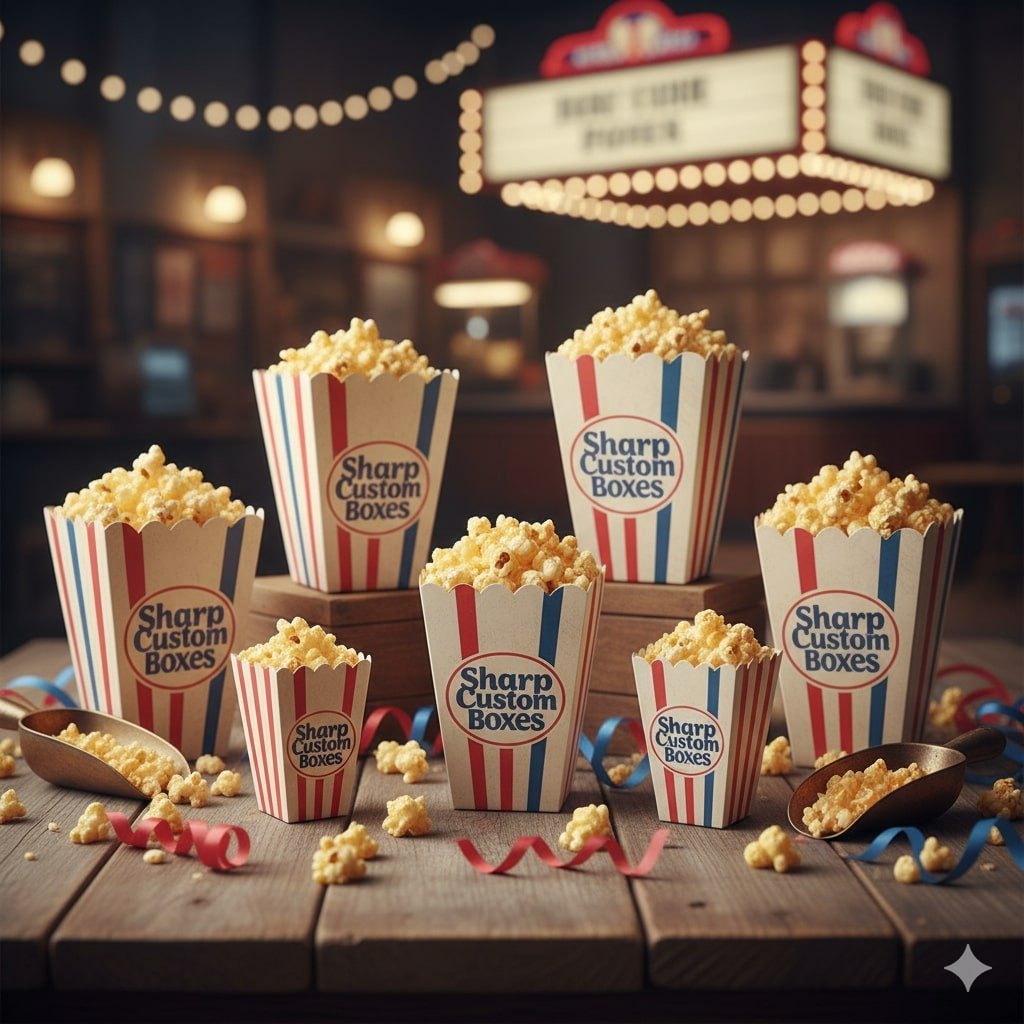 mini popcorn boxes