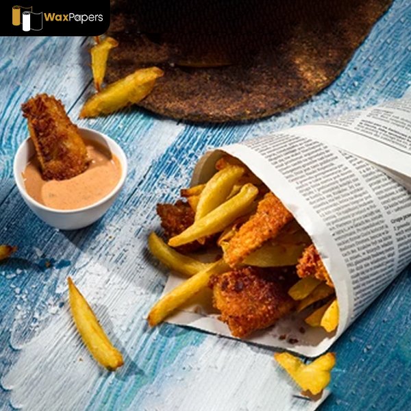 Stand Out with Branded Custom Fish and Chip Paper