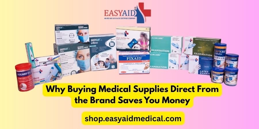Why Buying Medical Supplies Direct From the Brand Saves You Money