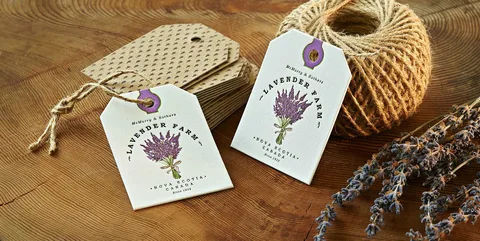 Custom Elegant Series Tags: Luxury Branding Solution