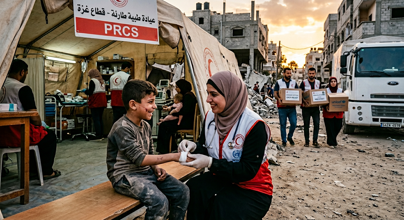 Gaza Relief Foundation: Urgent Humanitarian Aid, Medical Support & Recovery Efforts for Gaza 2026